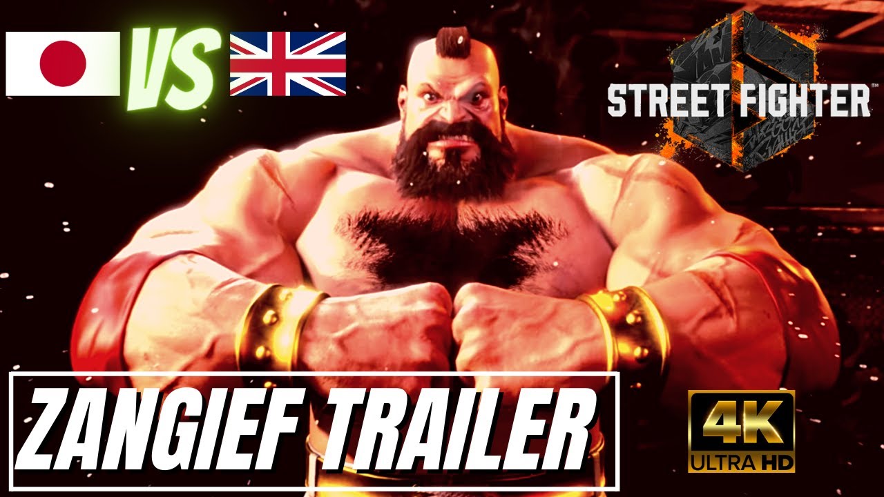 Street Fighter 6 • ZANGIEF Gameplay Comparison (SF4 - SF5 - SF6