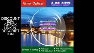 High Quality Radiation Protection Index 1.56 Clear Optical Single Vision Lens HMC, EMI Aspheric Anti