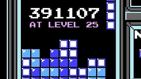 TETRIS (NES) - 391,107 at Level 25 [Emulation Score]