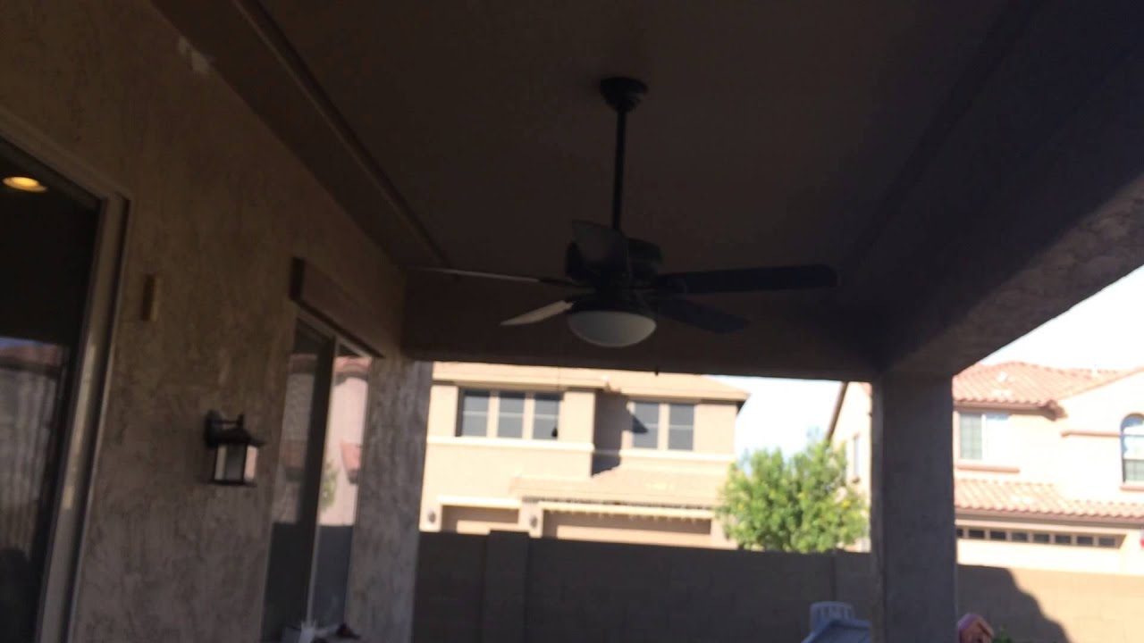 52" Harbor Breeze Calera Ceiling Fan - YouTube