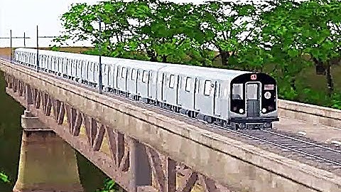 Train Sim - India Using R160 New York Subway - Simulasi Kereta Api