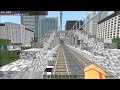 [マイクラ 統合版 ]【前面展望】 BM国東線 各駅停車 岸ヶ谷→本郷【大都会】
