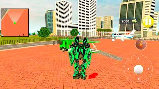 City Vehicle Transport Truck - Robot Car Transport Truck Games | Android GamePlay screenshot 1