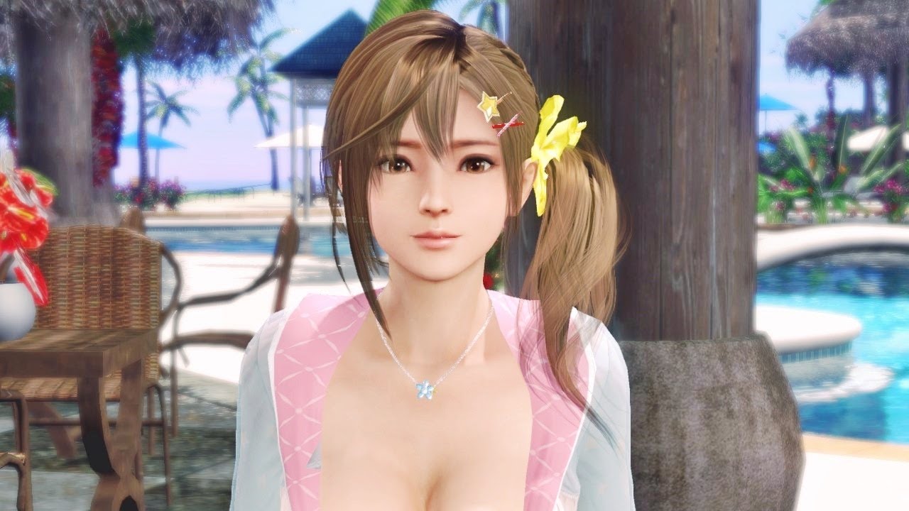 Misaki "Self Introduction" Nude Mod (Dead Or Alive Xtreme: Venus Vacation)