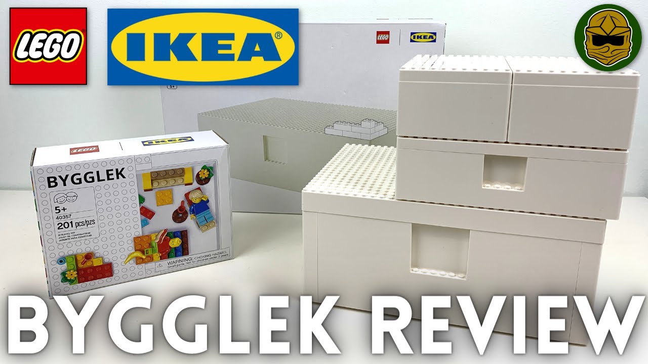 LEGO® IKEA® review: 40357 BYGGLEK & storage boxes