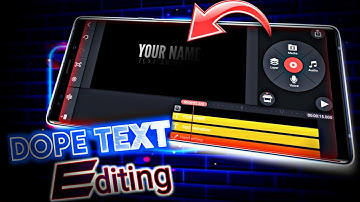 Dope text Editing in kinemaster | Kinemaster Text Editing|Professional #textAnimation | urdu/hindi