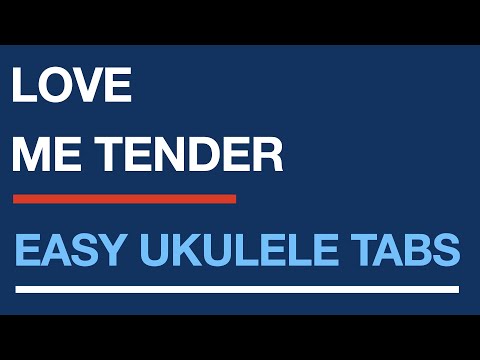 love me tender chords ukulele - www.skgdt.ru.