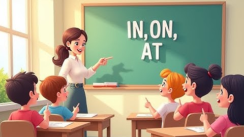 IN, ON or AT? Master Prepositions in 10 Seconds! (EASY)