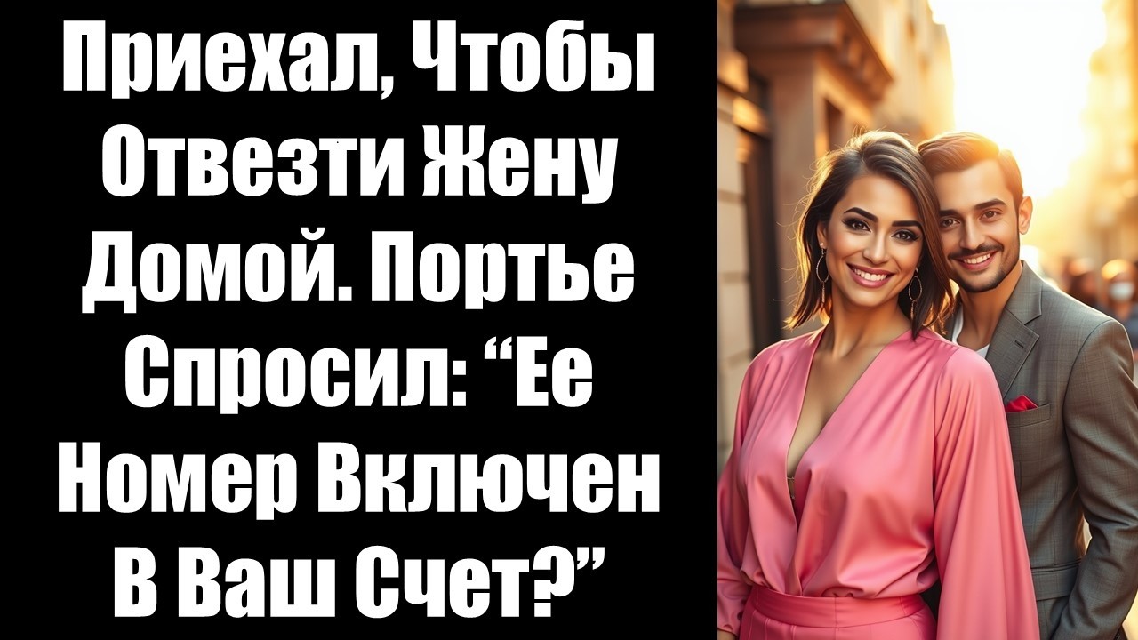 Приехал, чтобы отвезти жену домой. Портье спросил: “Ее номер включен в ваш счет?”#свадьба