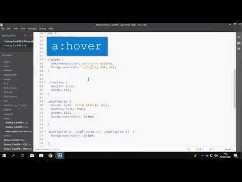Pseudo-classes in CSS