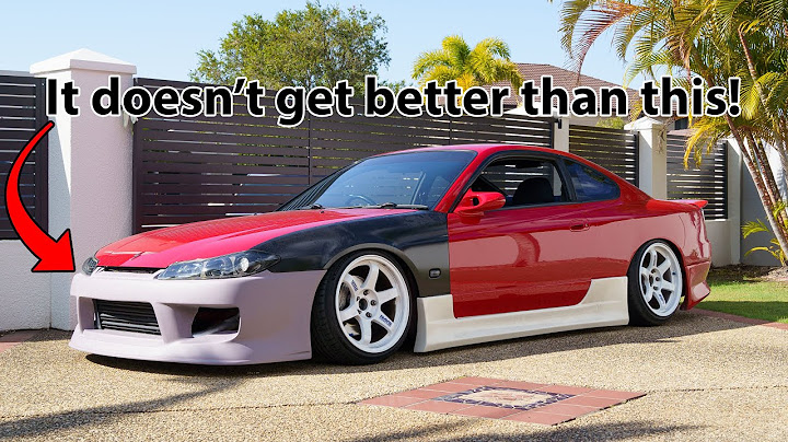 S15 Silvia Transformation: Installing the GP Sports Front Bumper!