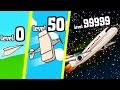 BIGGEST PAPER AIRPLANE POSSIBLE? // Flight Game
