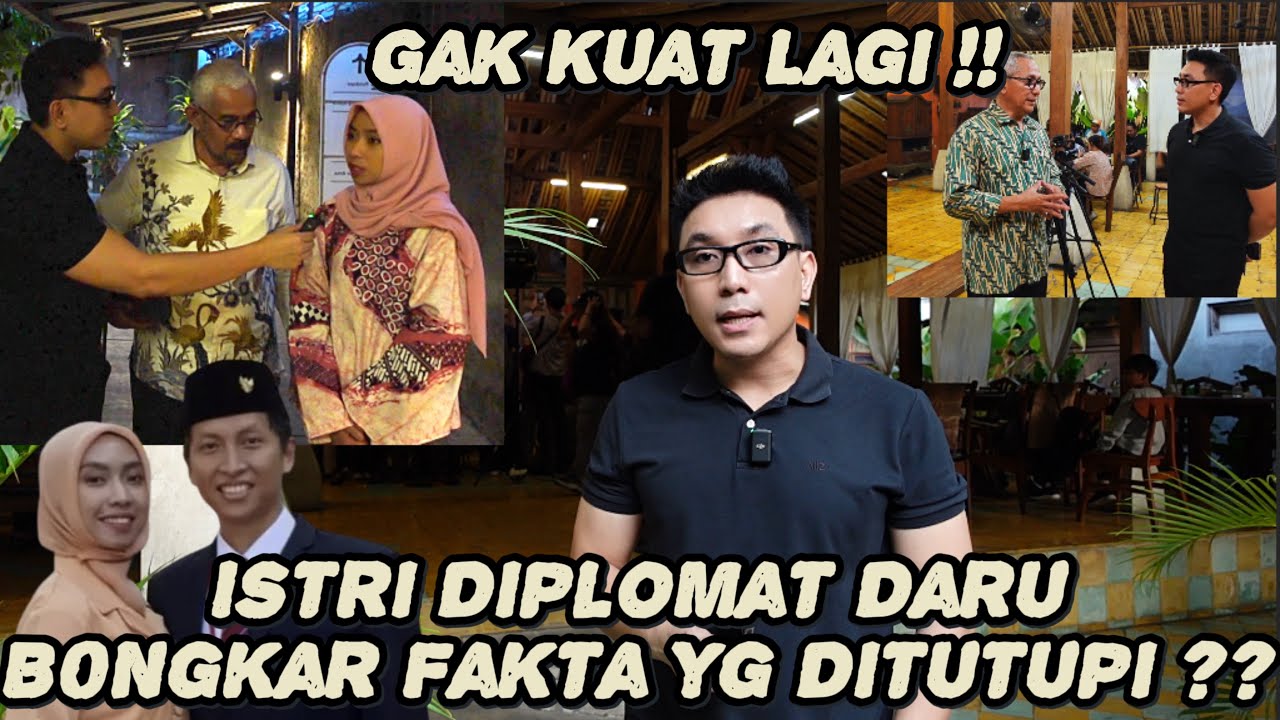 GAK BISA TAHAN EM0S1 LAGI !! ISTRI DIPLOMAT DARU BUKA BUKT1 PEL4KU SEBENARNYA YG MENJURUS KE DIA ??