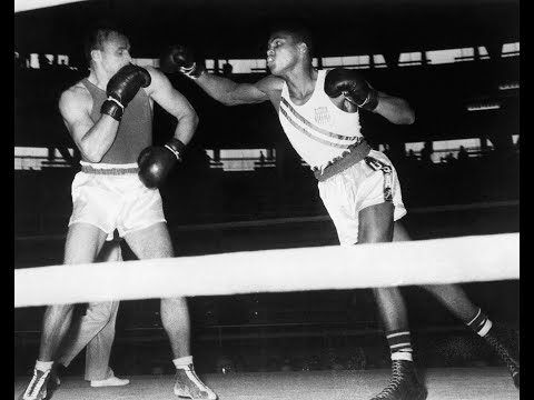 Геннадий Шатков (Shatkov) СССР vs. Cassius Clay (Ali) USA. Olympic 1960. LHW (≤81 kg). Rare by OSB.