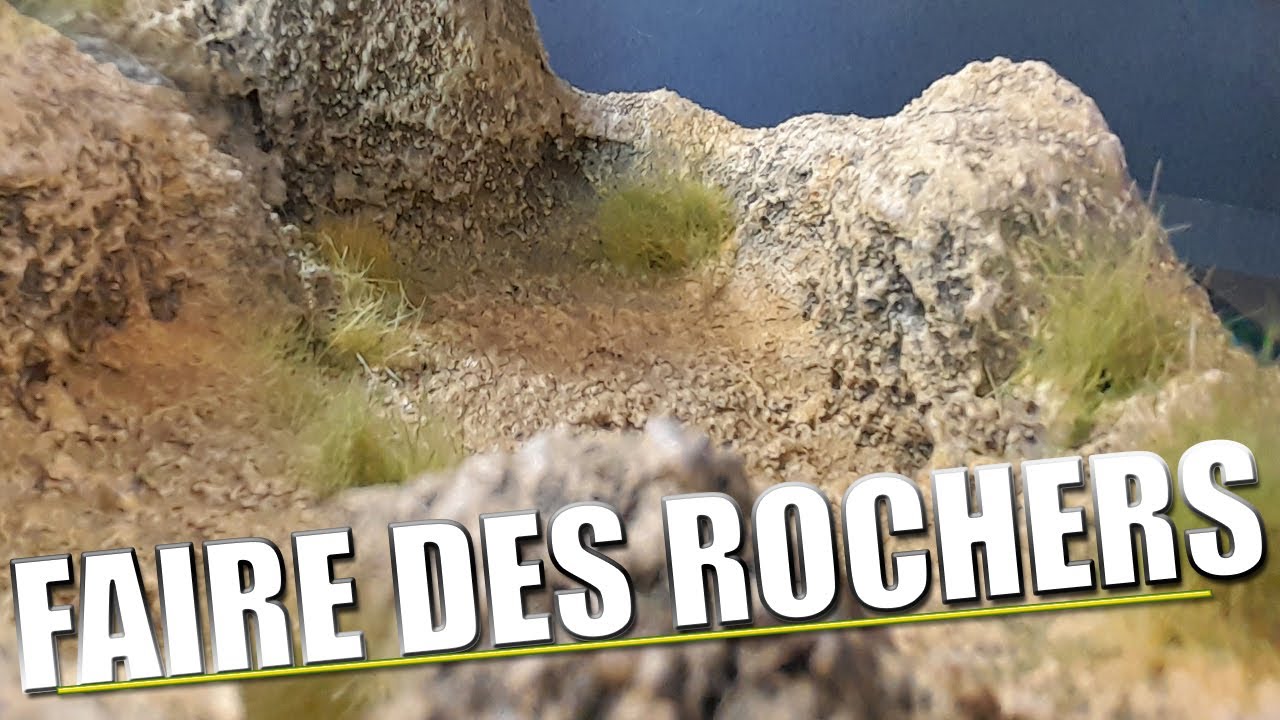 Faire de la roche pour vos dioramas Saint Seiya ou autres !