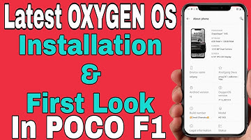 How To Install Latest Oxygen OS ROM in POCO F1 | Ported from OnePlus 7t