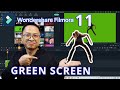 Wondershare Filmora 11 Green Screen Effect/ Chroma Key Tutorial For Beginners