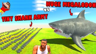 SHINCHAN vs CHOP vs AMAAN-T TINY ARMY TEAM in Animal Revolt Battle Simulator