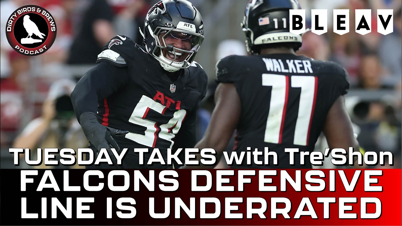 The Falcons defensive line is incredibly underrated: Tuesday Takes with Tre'Shon