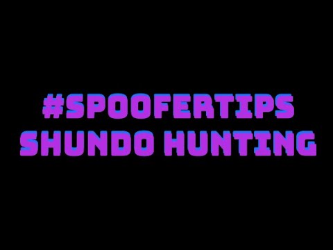 Shundo Hunting Set Up- #SpooferTips using IPoGo
