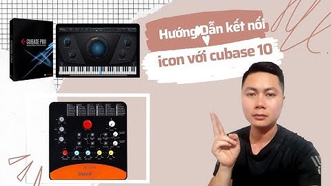 Hướng dẫn kết nối icon upod pro với máy tính