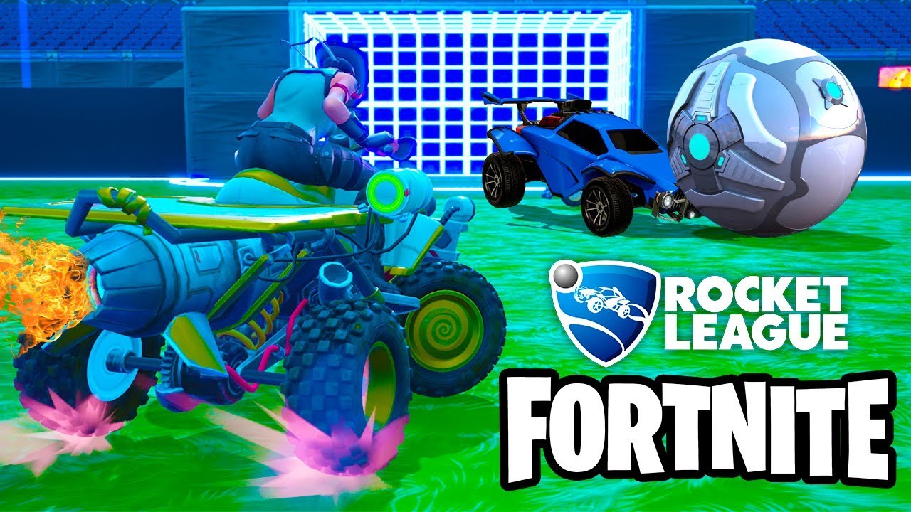 FORTNITE NOVO MODO INSANO do ROCKET LEAGUE com LIPÃO!! YouTube