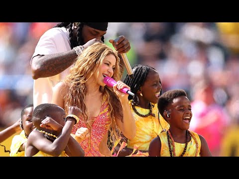 Shakira and Burna Boy & Ghetto Kids Dai Dai performance at Half Time Show FIFA World Cup 2026 