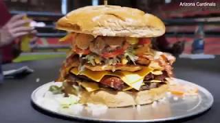 Arizona Cardinals' Gridiron Burger Challenge