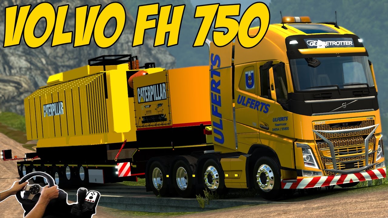 O GIGANTE DA TRANSPES: VOLVO FH 540 COM 300 TONELADAS DE CAPACIDADE