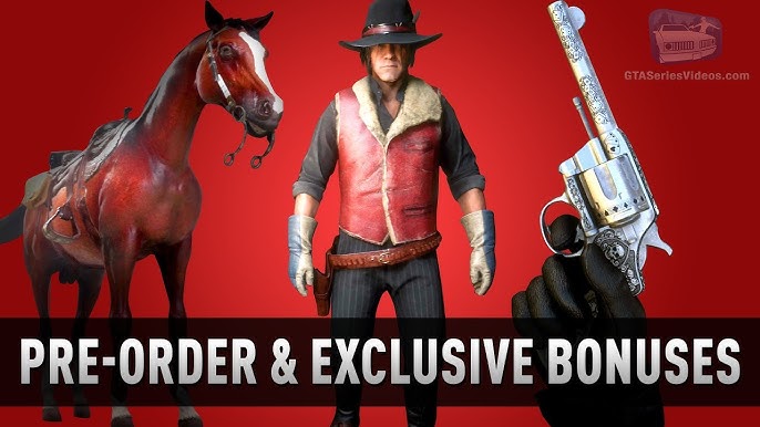 kød Antipoison Monopol Red Dead Redemption 2: How To Unlock The War Horse And Outlaw Survival Kit  Pre-Order Bonuses - YouTube