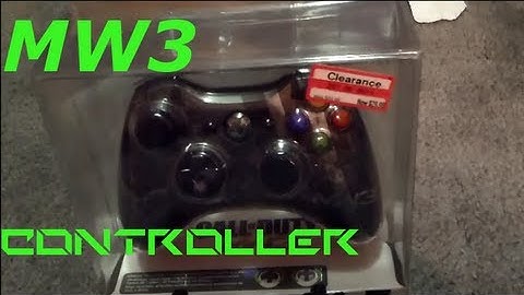 Modern Warfare 3: Controller Unboxing!