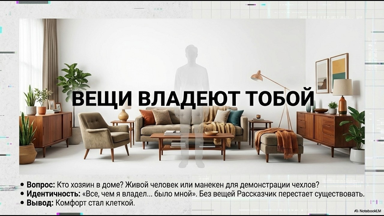 Подкаст. Бойцовский клуб - сцена 04. Вещи владеют тобой - анатомия потребительского плена