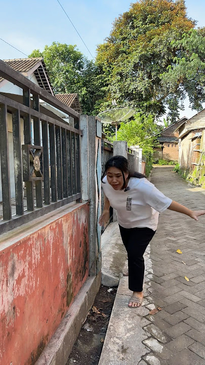 Abil J4tuh dari sepeda #shorts #funny