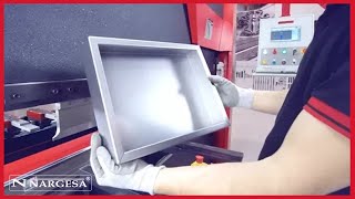 MP3003 CNC PRESS BRAKE NARGESA  TUTORIAL: LEARN HOW TO FOLD METAL SHEET EASILY