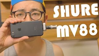 iphone動画が超高音質に！ こりゃあすごい！ SHURE MV88