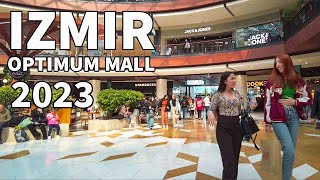 Izmir Optimum Mall 2023 Biggest Mall Of Izmir Izmir Walking Tour Turkey 4K