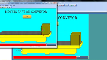 HOW TO CREATE PART MOVEMENT IN HMI MITSUBISHI