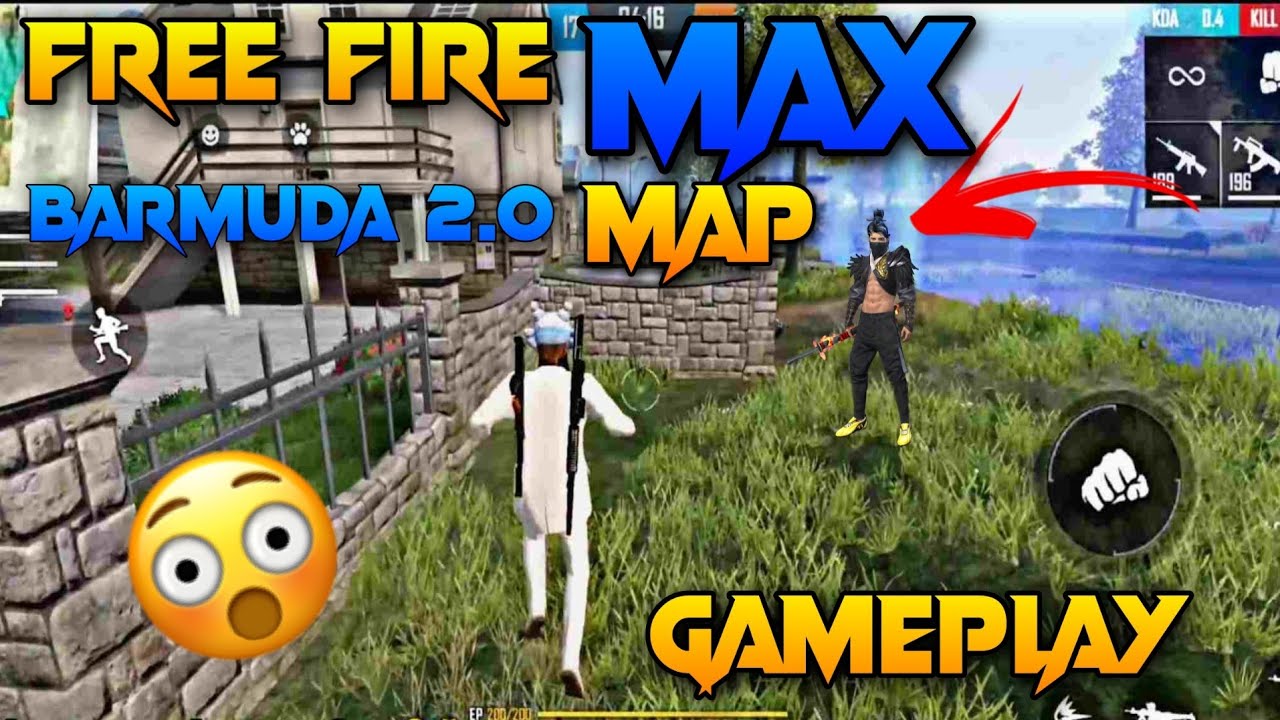 Free fire max gameplay barmuda 2.0Free fire max new map gameplay ! Free fire max new map barmuda max