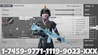 Bgmi Sensitivity Settings ๐ฅ2026 Zero Recoil Sensitivity Code in Bgmi/Pubg | Bgmi 4.5 Sensitivity