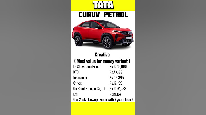 Tata curvv petrol most value for money variant under 13 lakhs