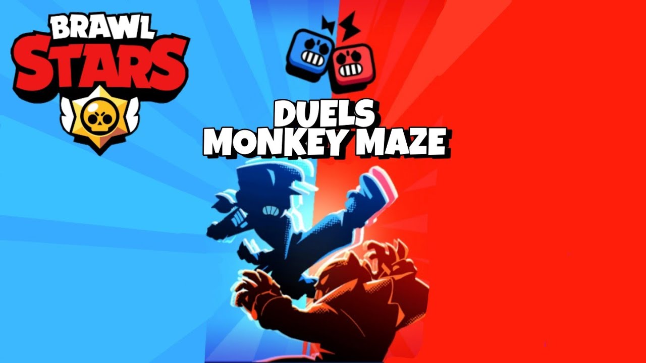 Brawl Stars Duels Monkey Maze || Brawl Stars Duo Challenge || 1vs1 || 