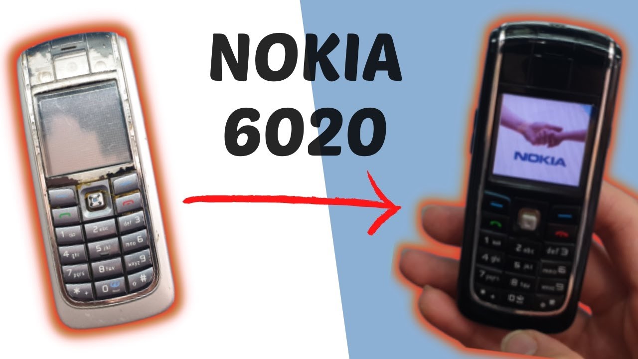 17 Senelik Nokia 6020 Telefona Restorasyon Yaptık