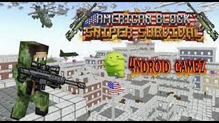 Gameplay American Block Sniper Survival vC20i Mod Money screenshot 4