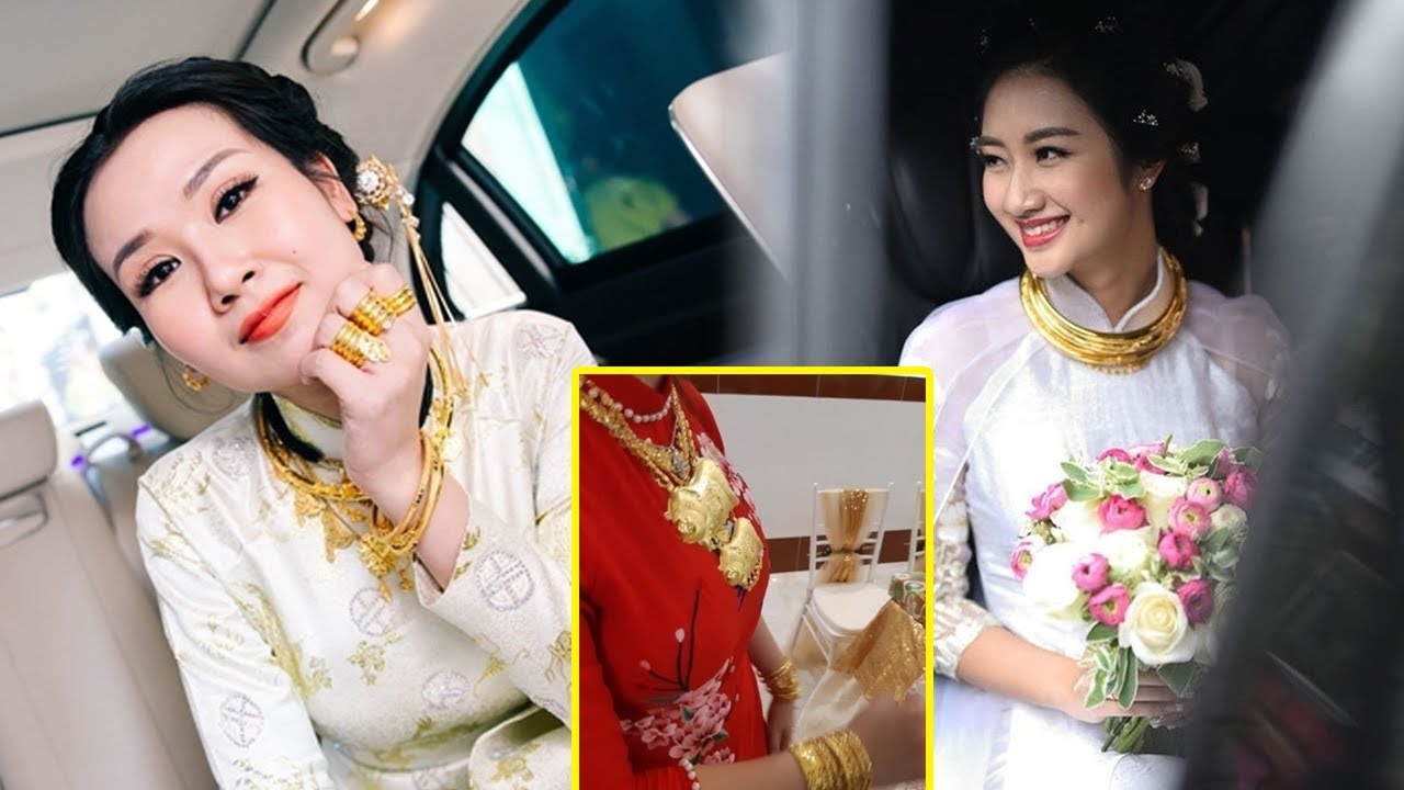 CẬN CẢNH những mỹ nhân Việt đeo vàng nặng trĩu trong ngày đám cưới! | Khái quát những tài liệu liên quan nhung my nhan viet chính xác nhất