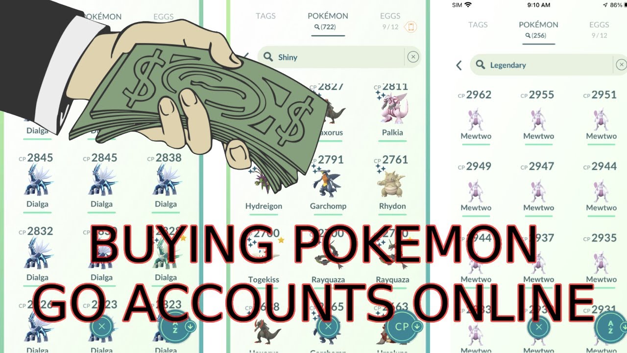 Tips On How To Buy Pokemon Go Accounts Online Safely