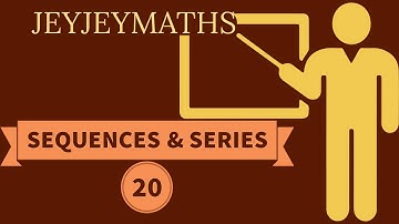 SEQUENCES AND SERIES PART20 Prepared by BINOY XAVIER MSc,BEd,SET