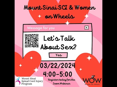 Mount Sinai and Women on Wheels Presents: Let's Talk About Sex episode 1