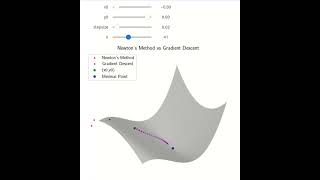 Python: Newton's method vs Gradient Descent