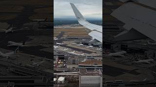Lufthansa Airbus A320neo landing in Frankfurt FRA, from Paris CDG #airbus  #lufthansa #a320 #a321neo