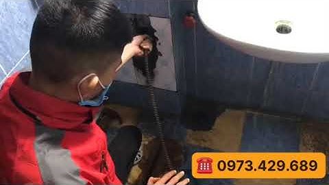 Thông Tắc Đường Ống Nước Thải Chuyên Nghiệp